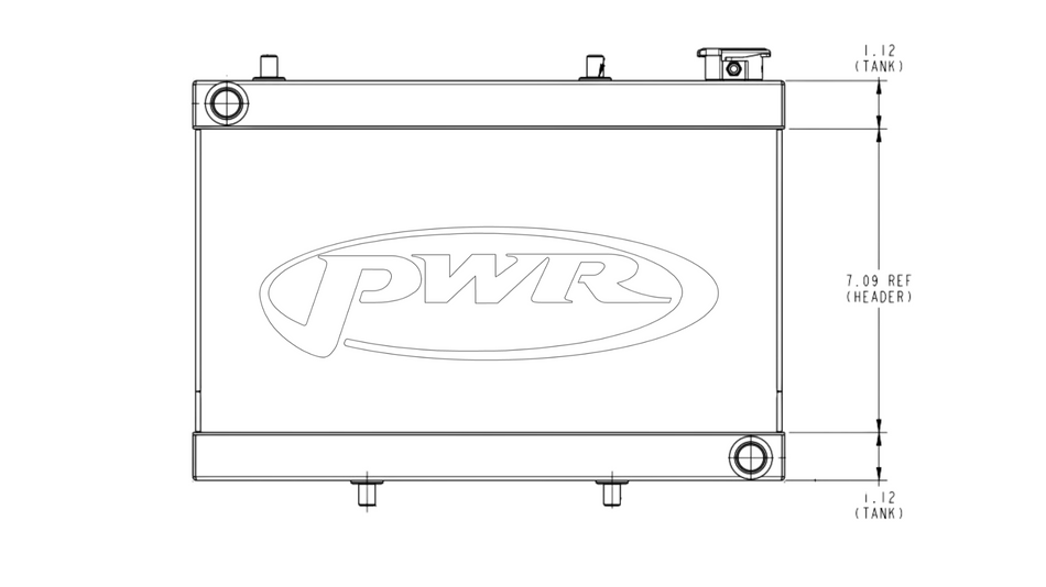 1986-1989 Honda TRX 250R Radiator