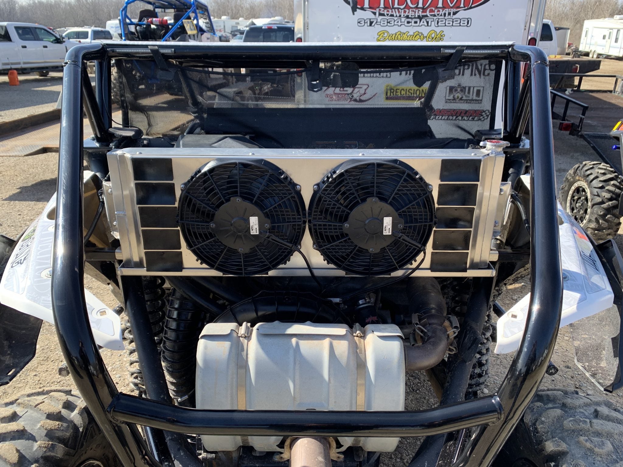 PWR - 2017-2025 Can-Am Maverick X3 Rear Mount Radiator Module – PWR ...
