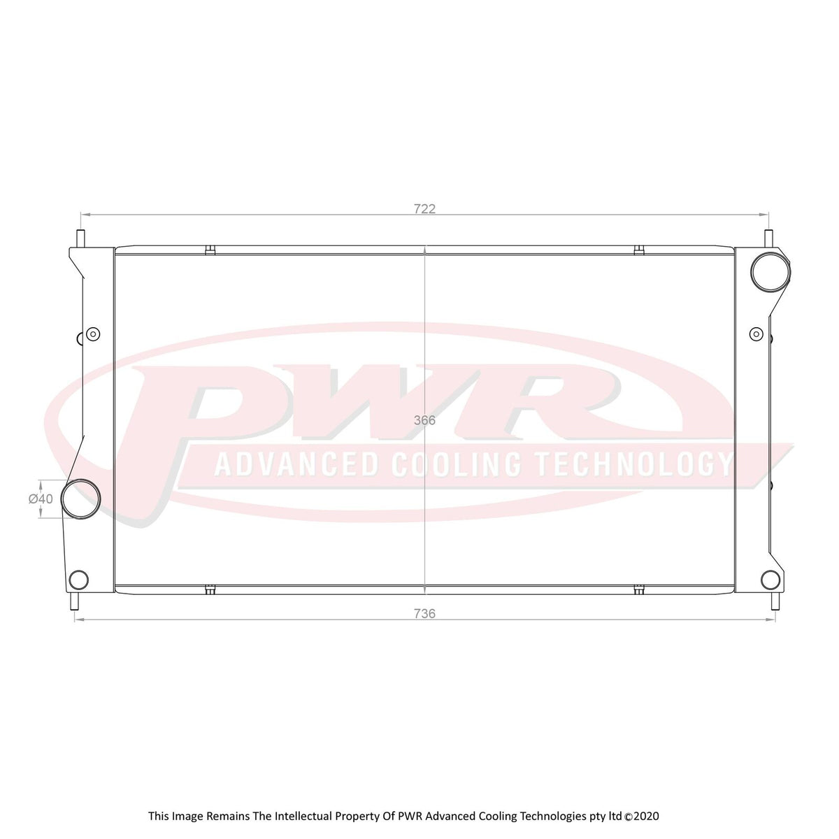 Frs Radiator Guard PWR - 2012-2020 Subaru BRZ / Toyota GT86 / Scion FRS Radiator – PWR ...
