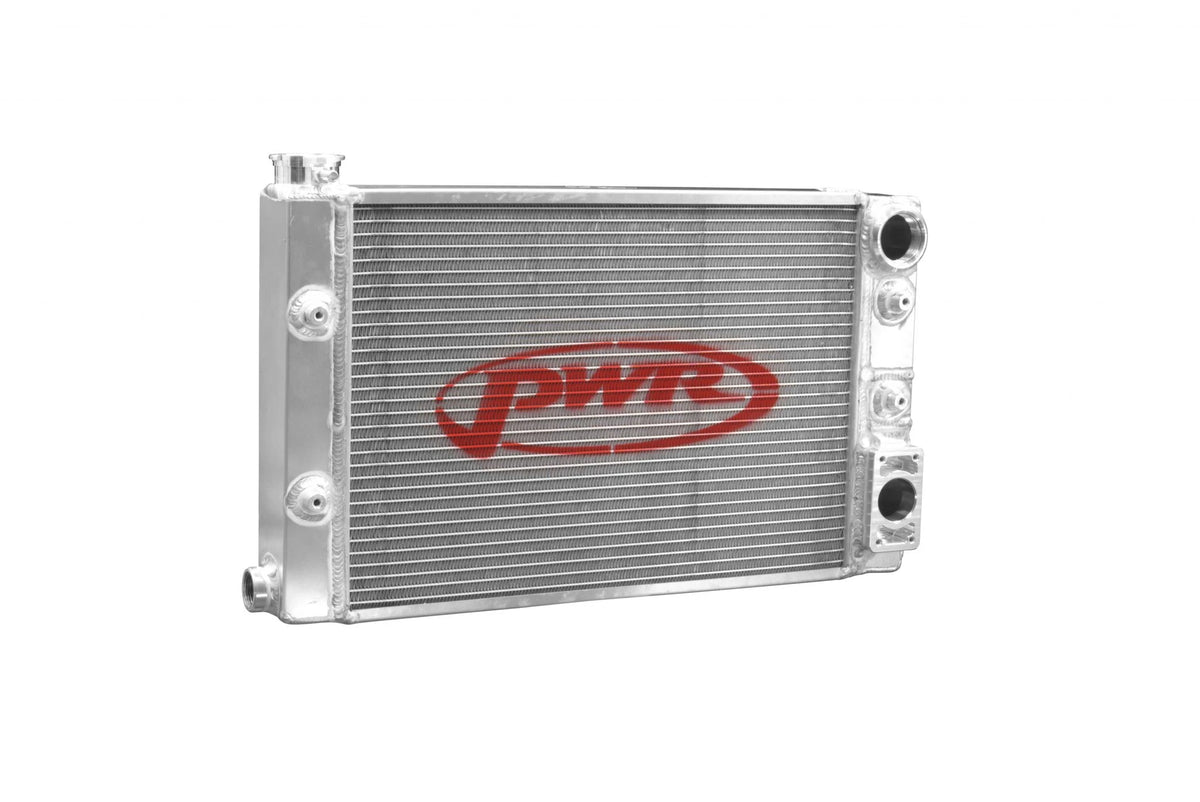 Low Profile Drag Racing Radiator PWR - 55mm Drag Racing Radiators – PWR Advanced Cooling Technology USA